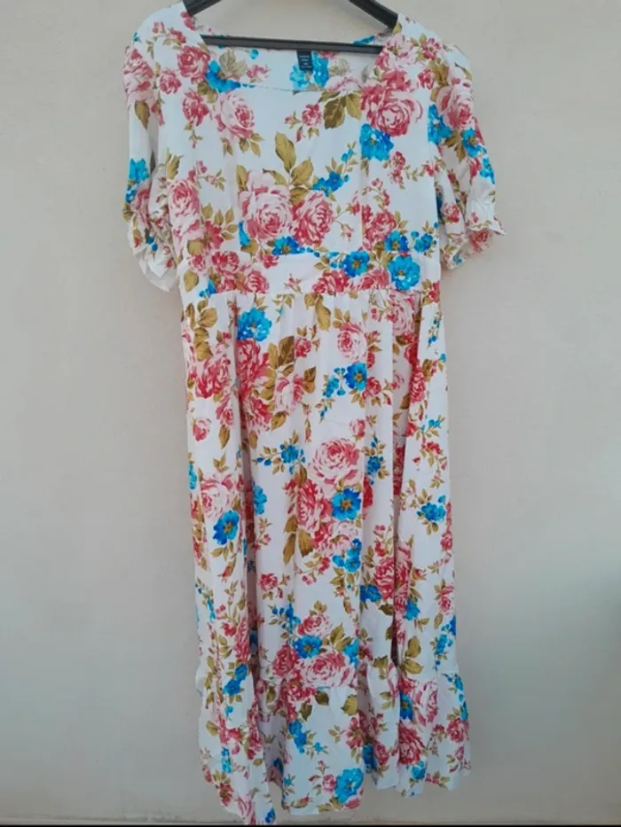 Robe à fleur