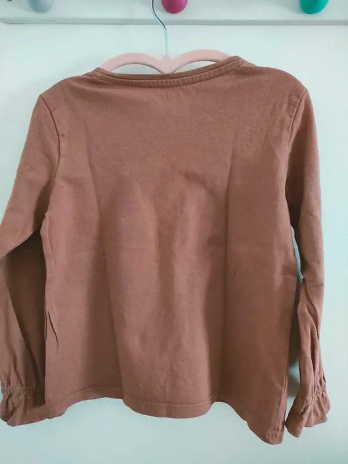 T shirt manches longues Verbaudet - photo numéro 3