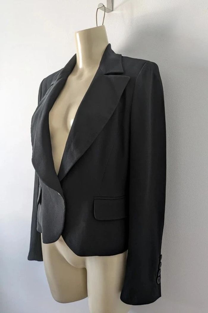 Veste blazer noir - Sonia Rykiel - taille 36 - photo numéro 4