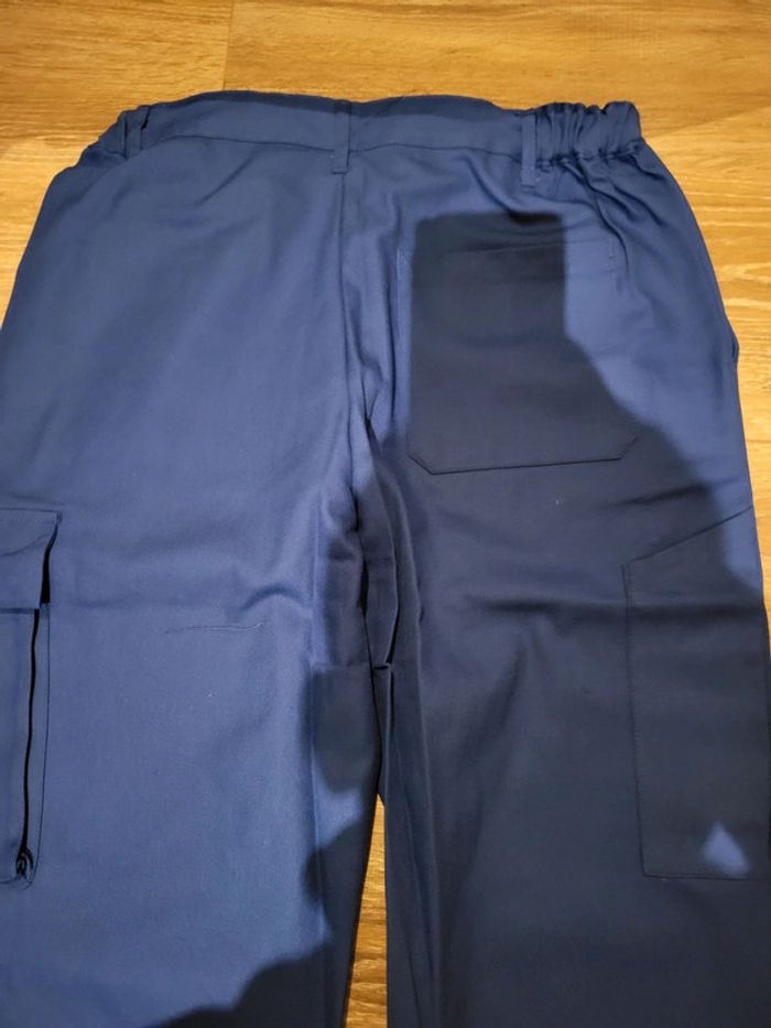 Lot de 4 pantalons bleu de travail Mulliez-Flory en XL neuf 🏷 - photo numéro 4