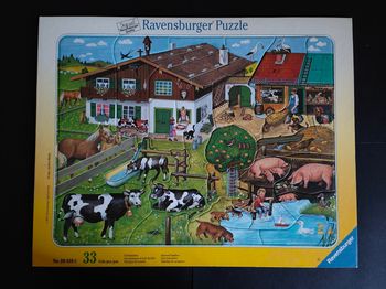 Puzzle les animaux de la ferme