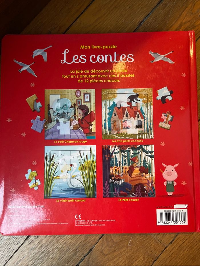 Livre puzzle les comtes - photo numéro 6