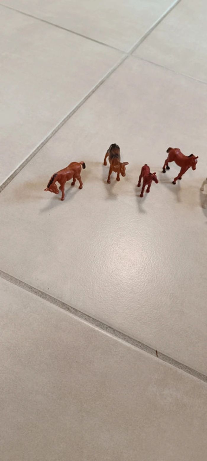 Lot 8 animaux de la ferme - photo numéro 2