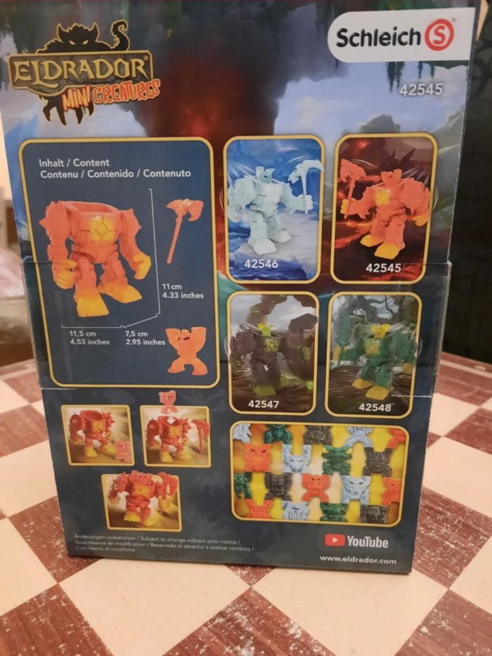 Schleich eldrador robot de lave - photo numéro 2