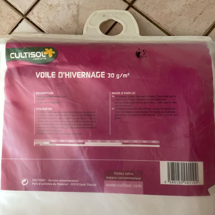 Voile d’hivernage - photo numéro 2