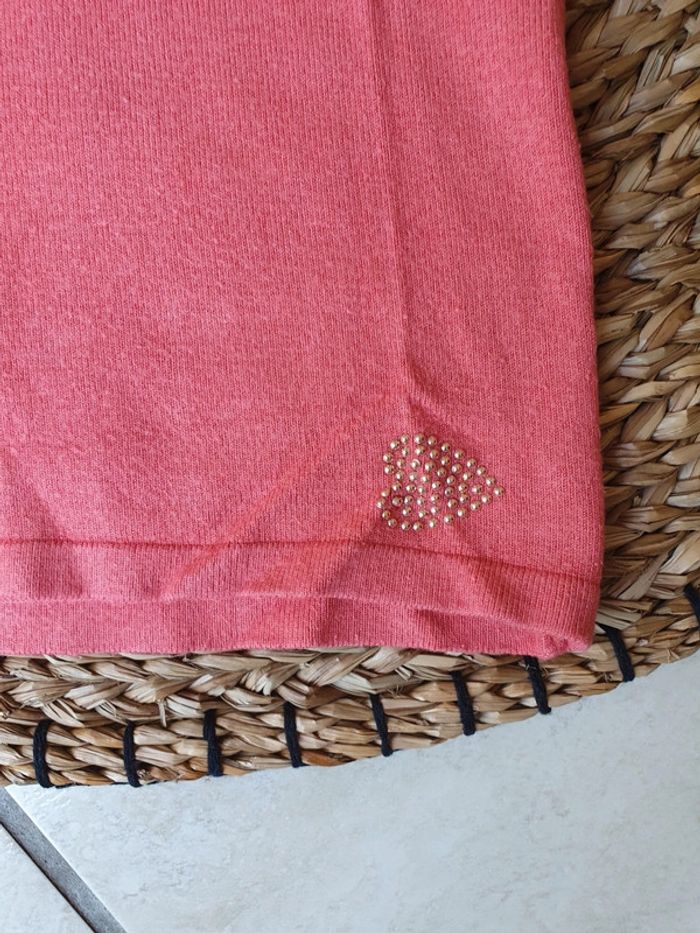 Haut maille Morgan corail - photo numéro 3