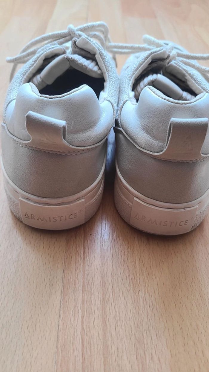 Basket beige Armistice taille 40 - photo numéro 4