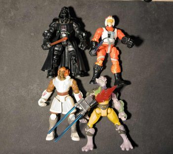 Lot de 4 Figurines - Star Wars - Hasbro - Hero Mashers