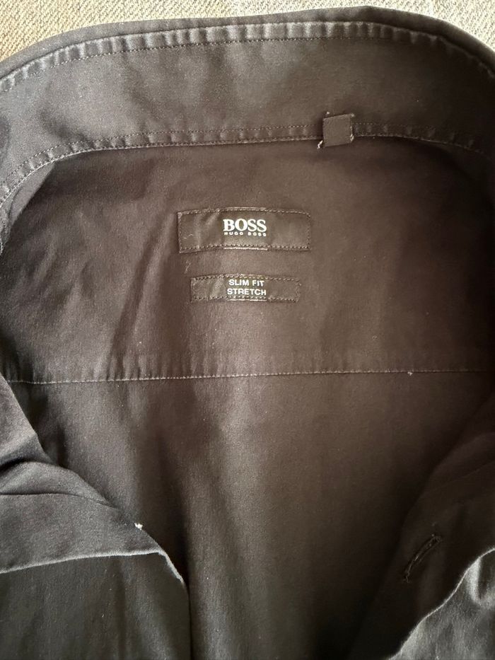 Chemise homme Hugo Boss noir - photo numéro 8