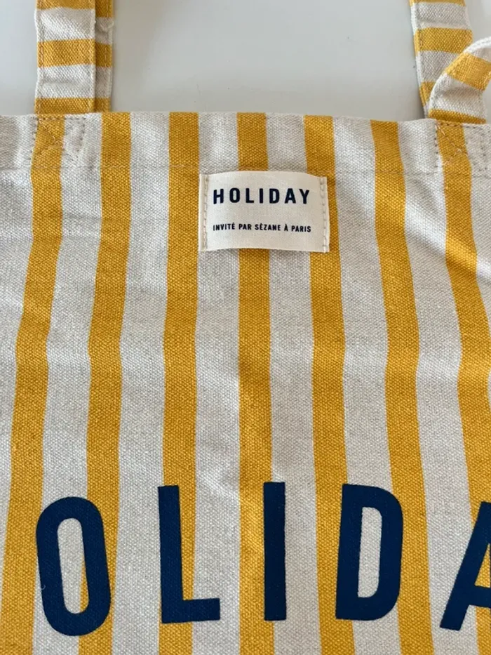 Sac cabas tote bag Sézane - photo numéro 2