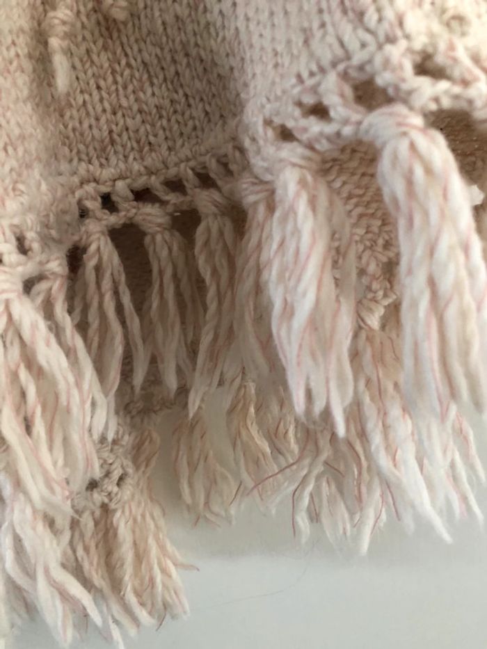 Poncho 5 ans à capuche style bohème enfant - photo numéro 15