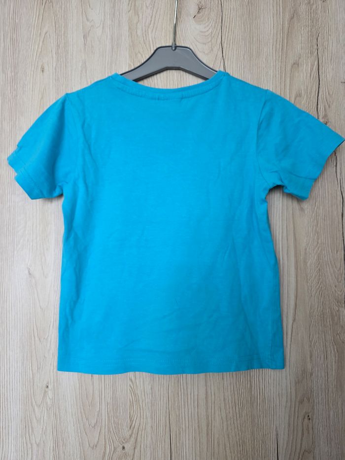 TEE-SHIRT GARÇON 👦 PAW PATROL NICKELEDEON BLEU TURQUOISE 6ANS - photo numéro 2