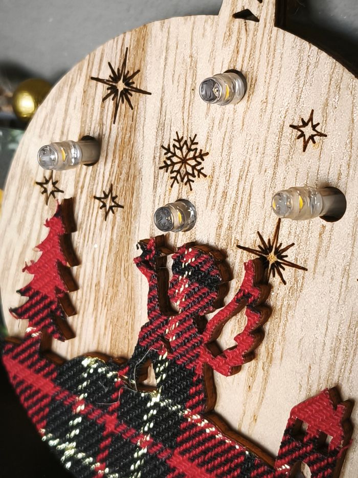 Suspension de Noël lumineuse - photo numéro 2