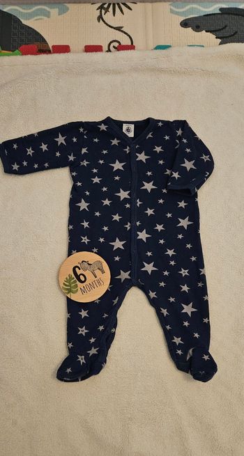 Pyjama étoile 6 mois