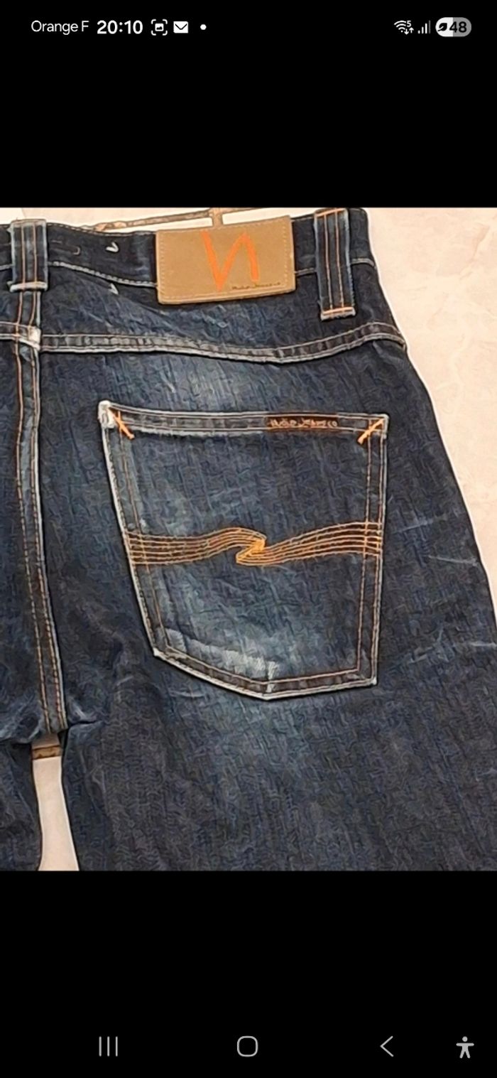 Jeans 36/38FR w29L32bleu jeans foncé - photo numéro 7