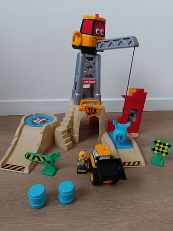 Jeu chantier grue