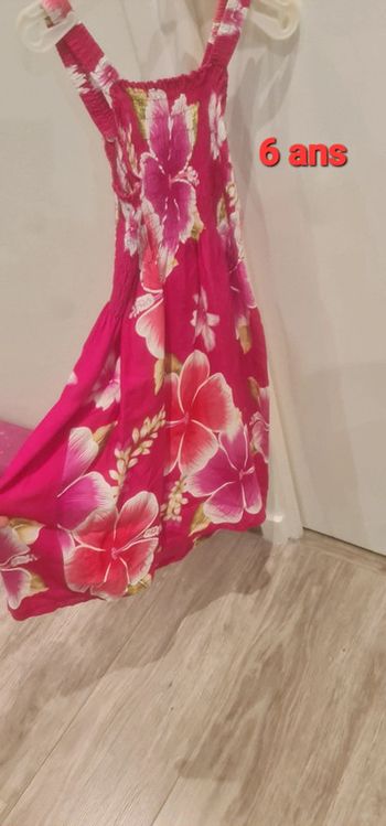 Robe d'été 6 ans