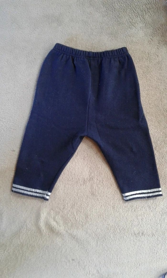 Lot 2 pantalons fille 9- 12 mois - photo numéro 5