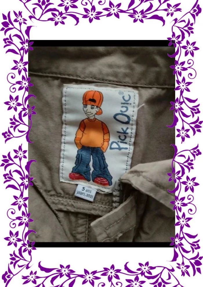 Veste kaki pick ouic - photo numéro 4
