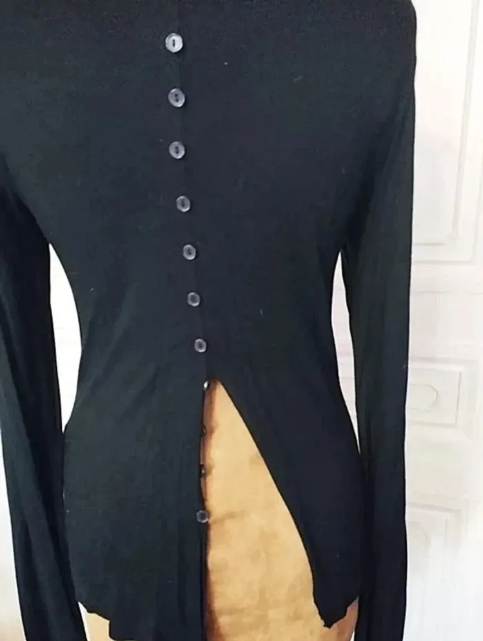 Paramita Top Pull Biface Dos Ouvert 12 Boutons TS/M - photo numéro 9