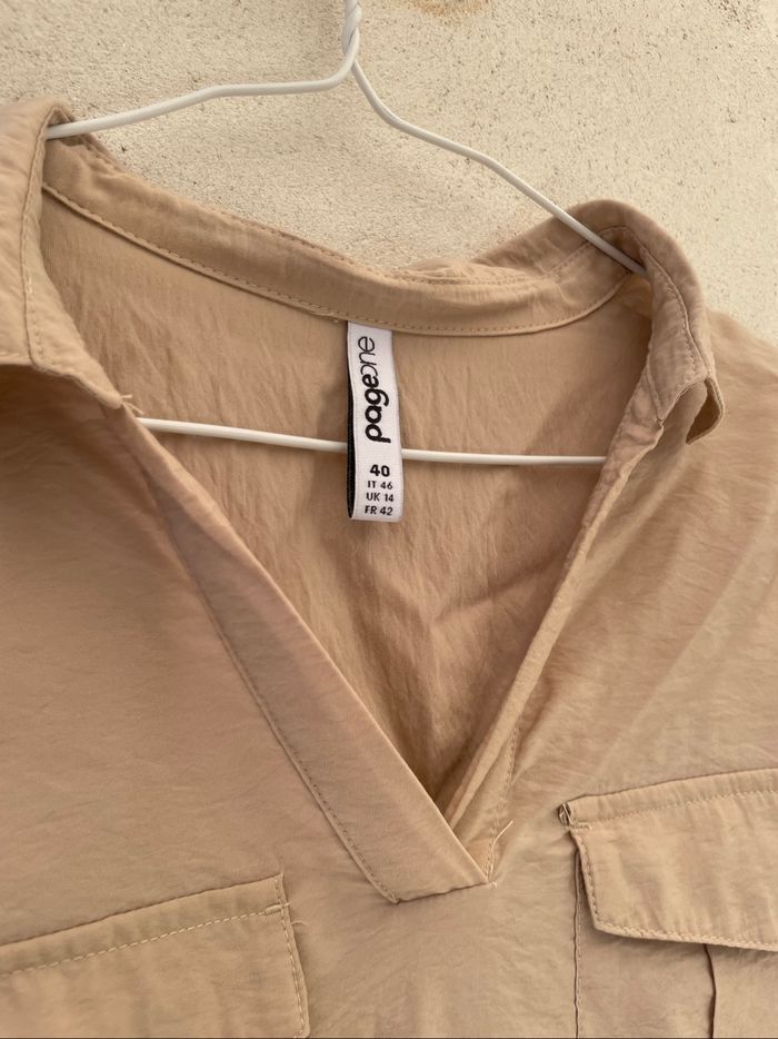 Chemise beige - photo numéro 2