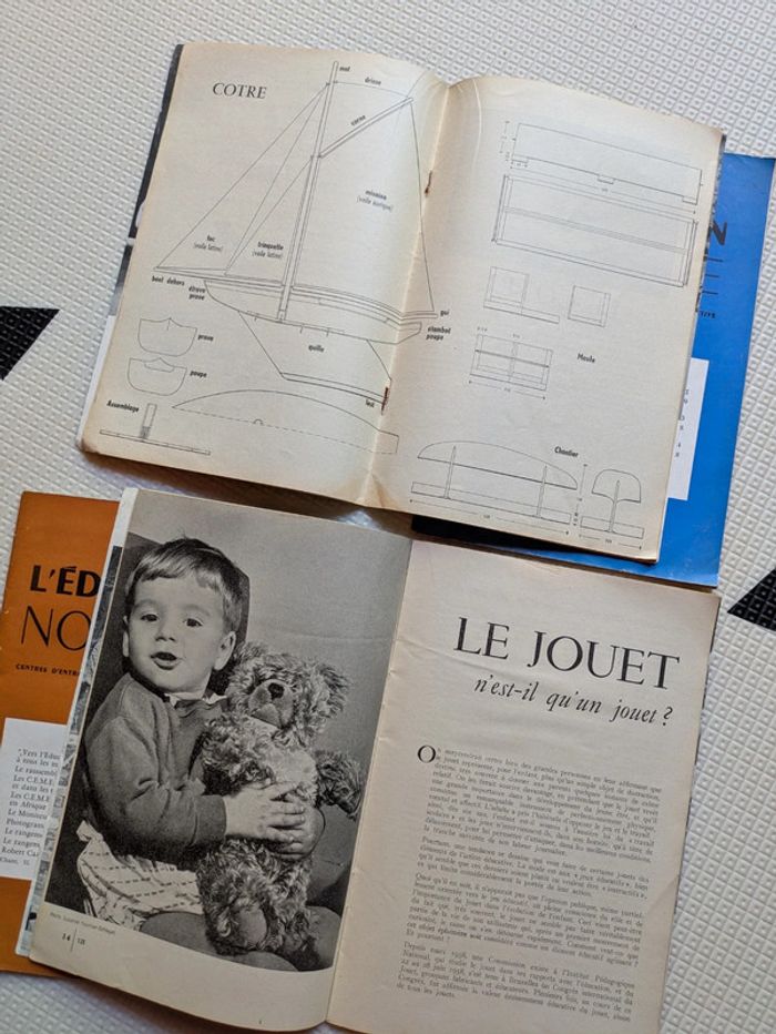 Lot de quatre revues Vers l'éducation nouvelle - photo numéro 6