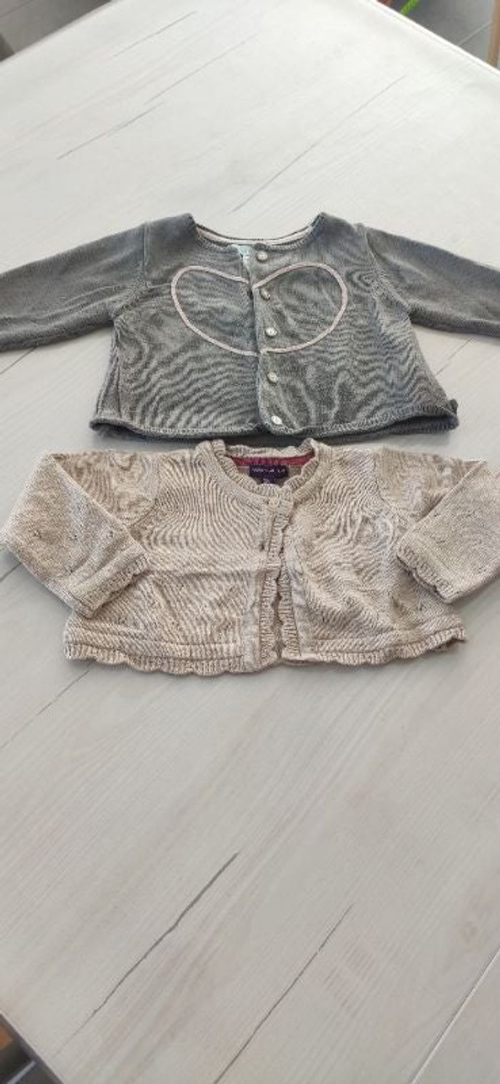 Lot 2 vestes légères