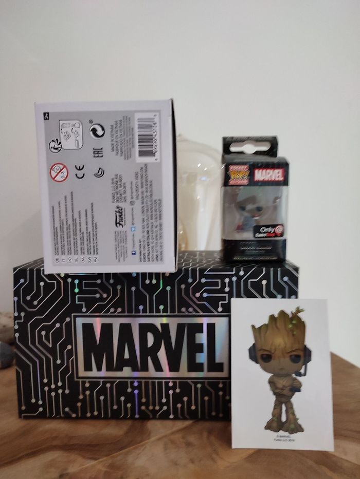 Box funko pop groot gamer chase - photo numéro 6