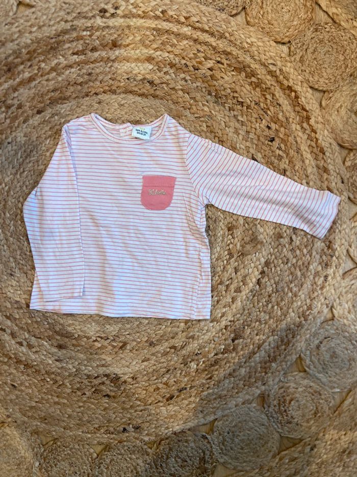 Tee-shirts manches longues fille 18 mois Tape à l’œil