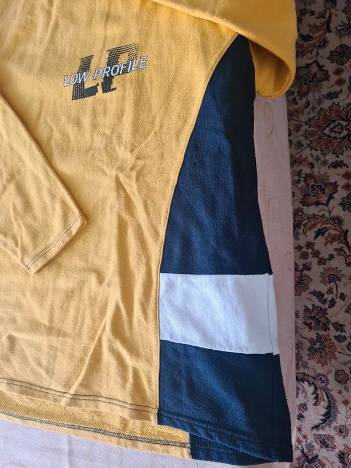 Sweat pull homme jaune et bleu taille L Council - photo numéro 4