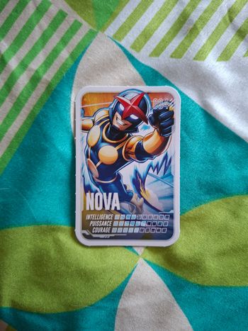 Carte Marvel pars en mission 094