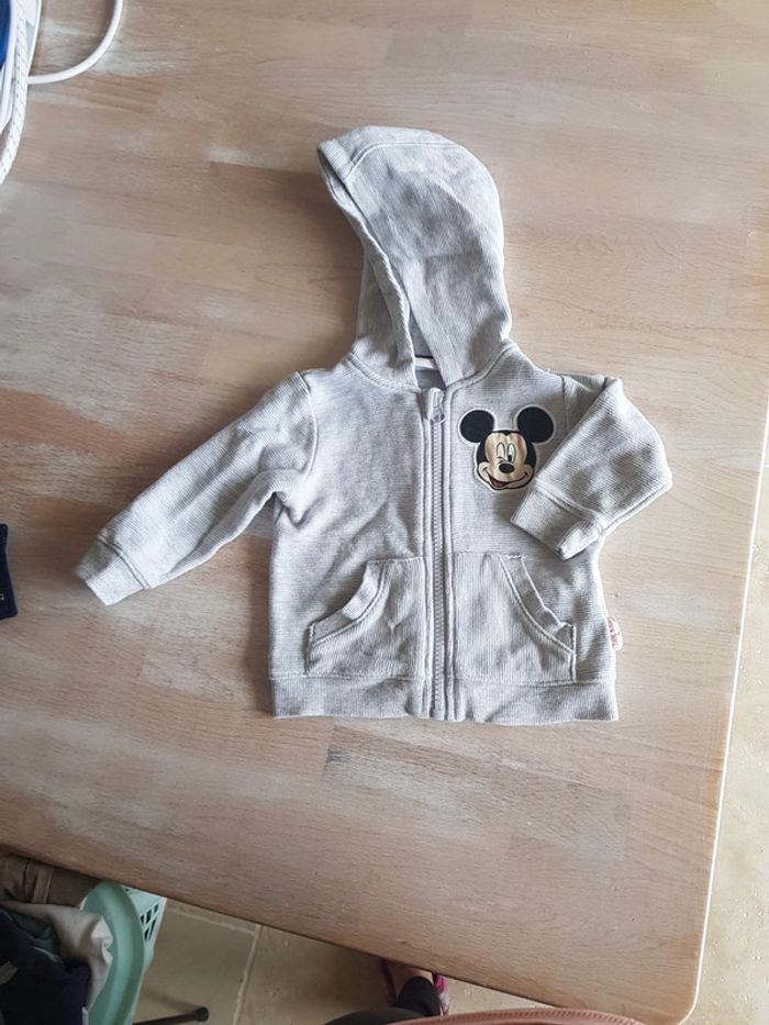 Sweat Zippé Mickey