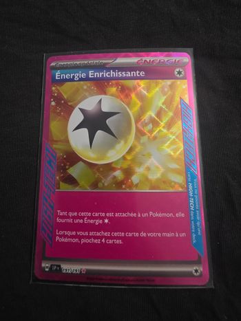 Carte pokemon Energie enrichissante ssp 191/191