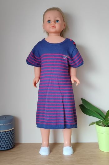 🌼 Robe pull sans manches - Grain de blé - 3 ans 🌼