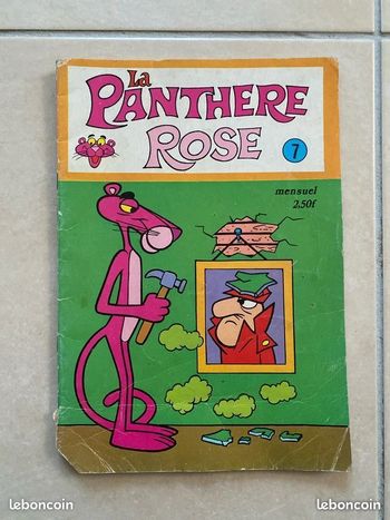 Bd La Panthère Rose Numéro 7 de 1975 Comics