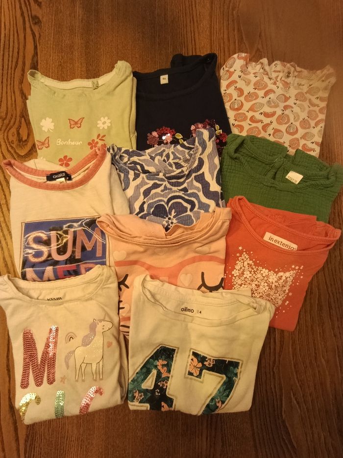 Lot vêtements été fille 4 ans - photo numéro 2