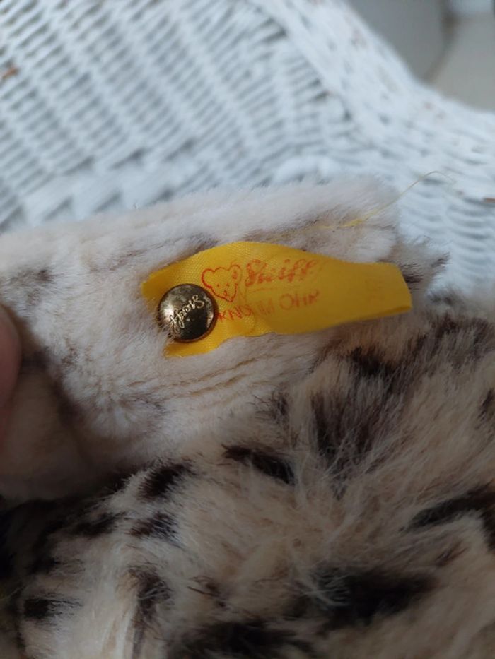 Steiff - peluche chouette hibou vintage - photo numéro 5