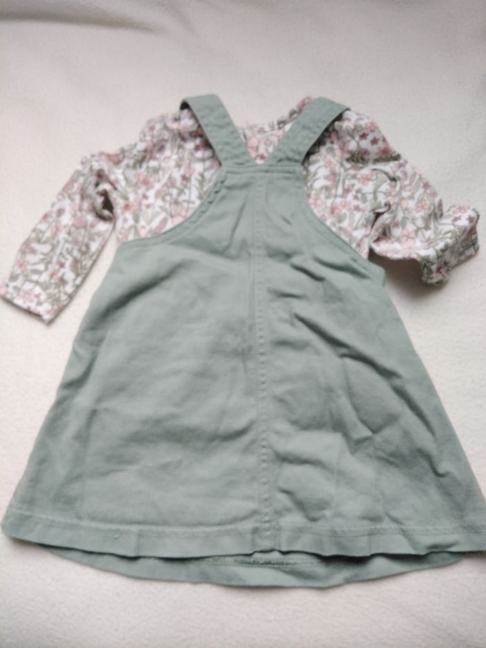 Salopette robe avec t-shirt - photo numéro 2