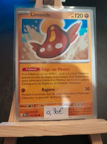 Carte Pokémon Limonde 112/197