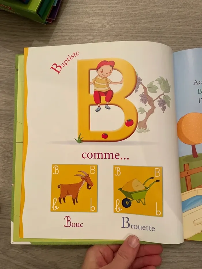 Livre L’alphabet de la ferme - photo numéro 2