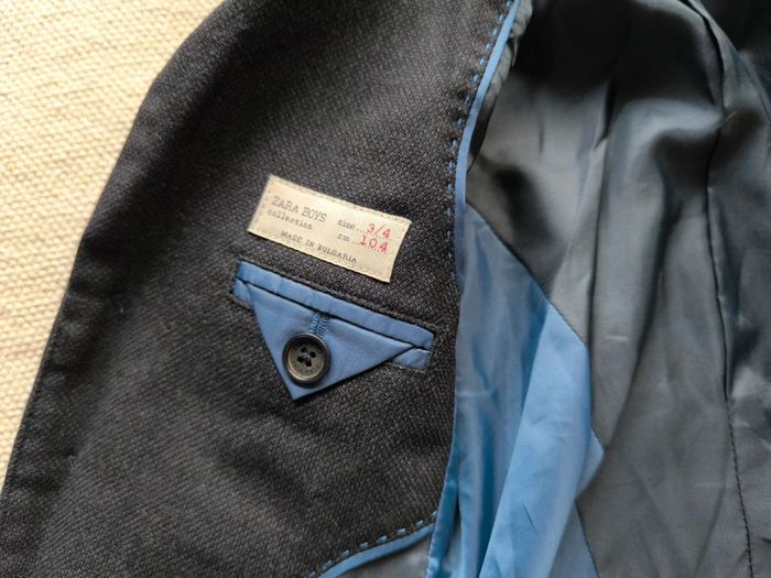 Veste blazer / costume /Zara boys / taille 3-4 ans - photo numéro 3