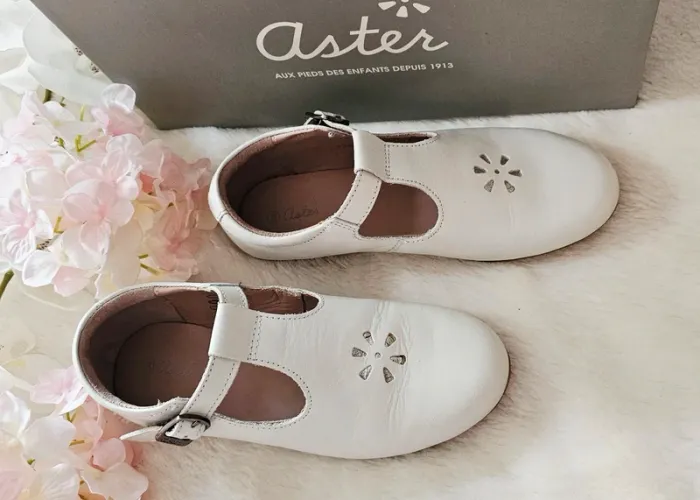 Chaussures Salomé Mary-Jane Cuir Aster T32 - photo numéro 3