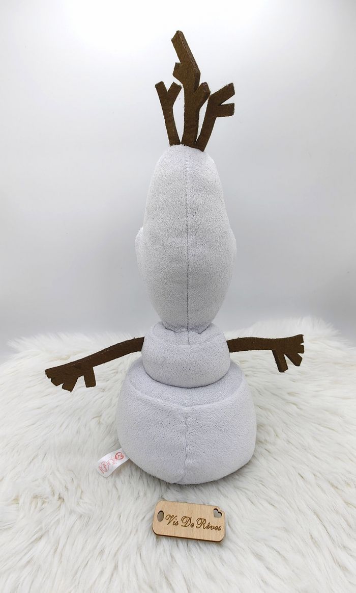 Doudou peluche Olaf Reine des Neiges Ty Sparkle Disney - photo numéro 4
