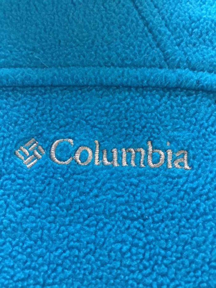Veste polaire pour femme Columbia bleu azur taille L 146 - photo numéro 4