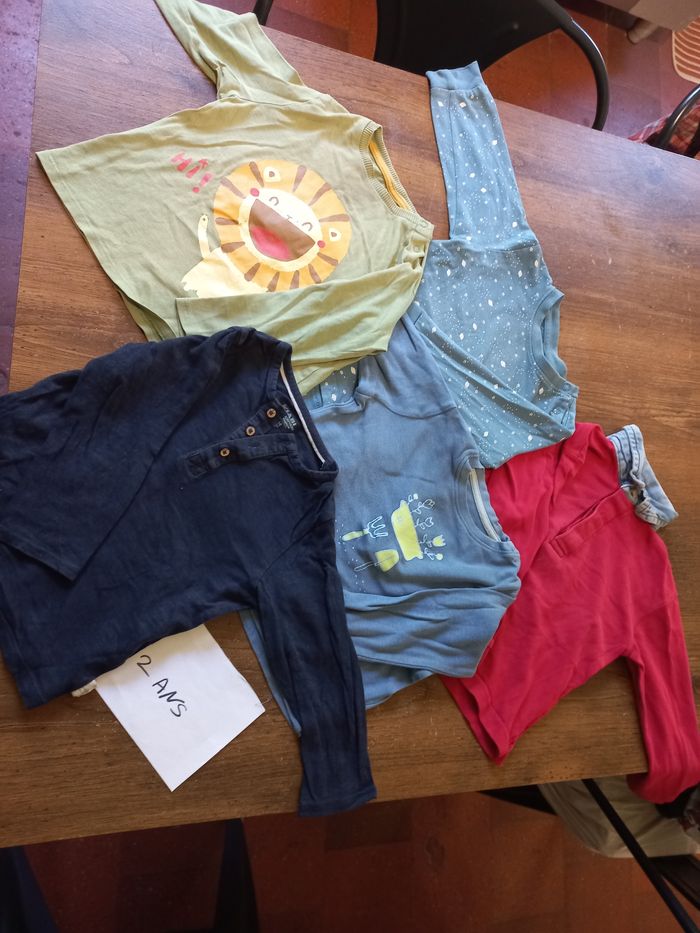 Lot tee-shirts ml - photo numéro 2
