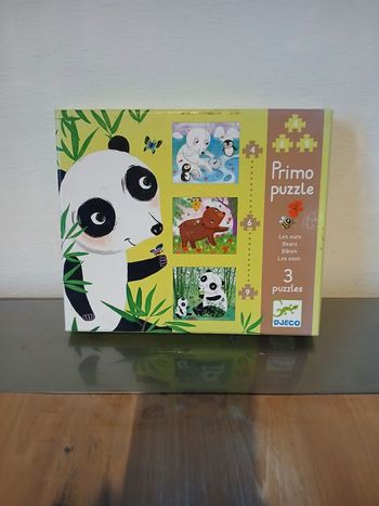 Mes 1er puzzle animaux ours
