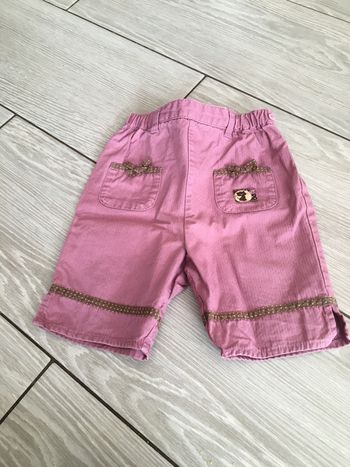 Pantacourt violet 12 mois