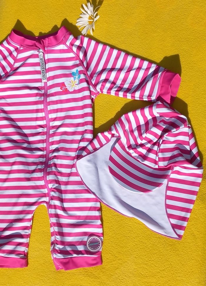 Ensemble maillot + bonnet 🌸 Bonverano