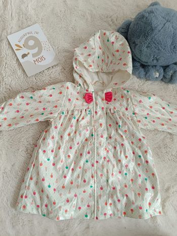Manteau imperméable  du pareil au même 9 mois