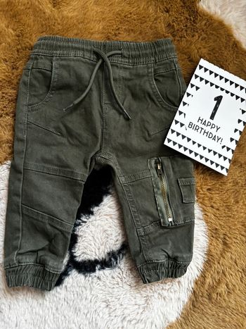 Pantalon cargo kaki INFLUX t.12m